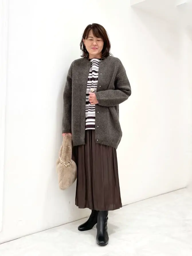 自由区 大野 コーディネート画像