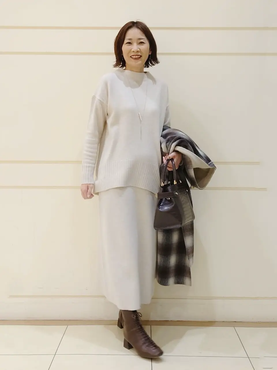 自由区 maruri コーディネート画像