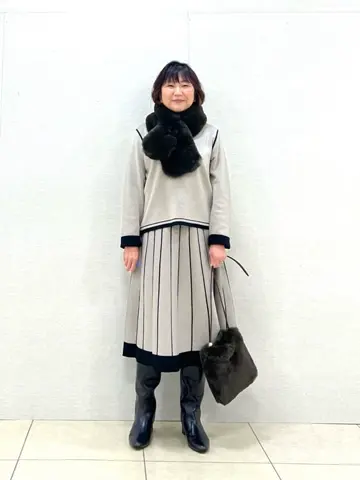 自由区 土居 コーディネート画像