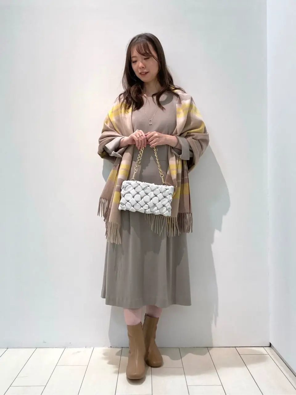  檀 コーディネート画像