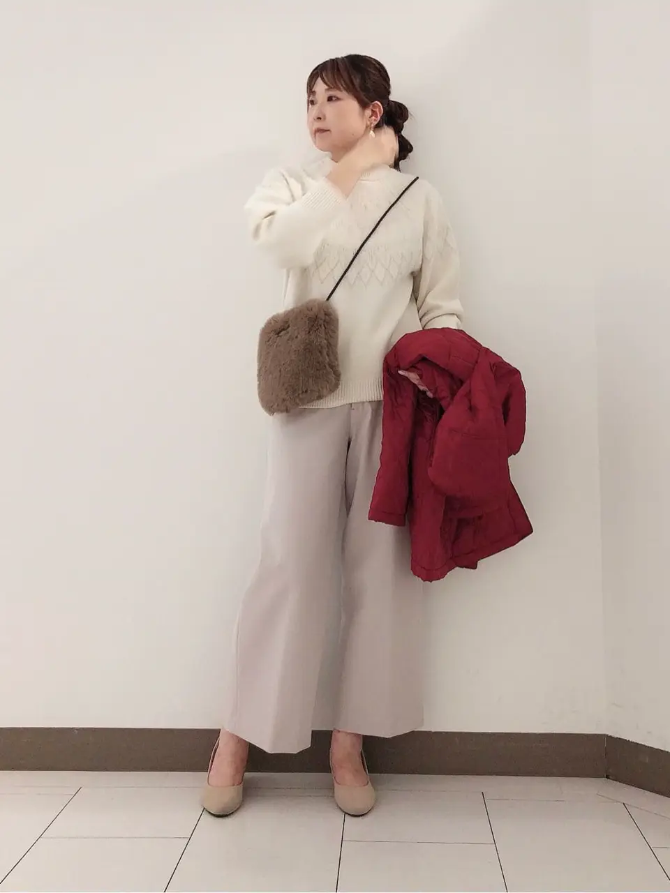 自由区 スタッフ コーディネート画像