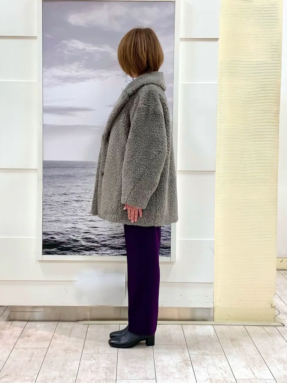 自由区 中鉢 コーディネート画像