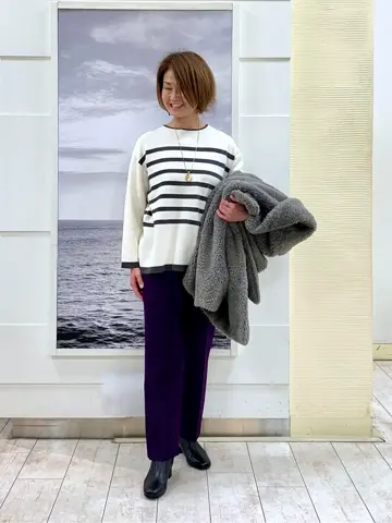 自由区 中鉢 コーディネート画像