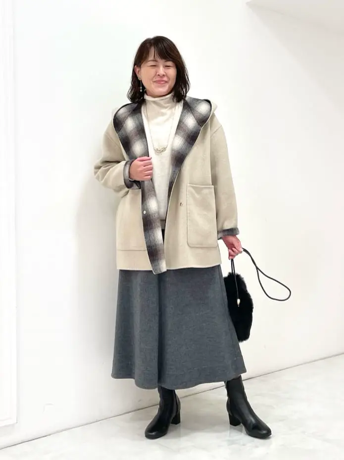 自由区 大野 コーディネート画像