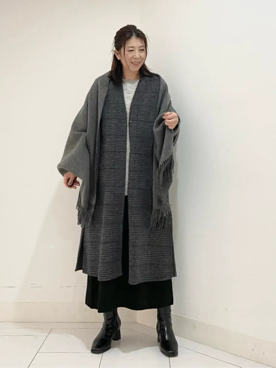 自由区 KAZU コーディネート画像