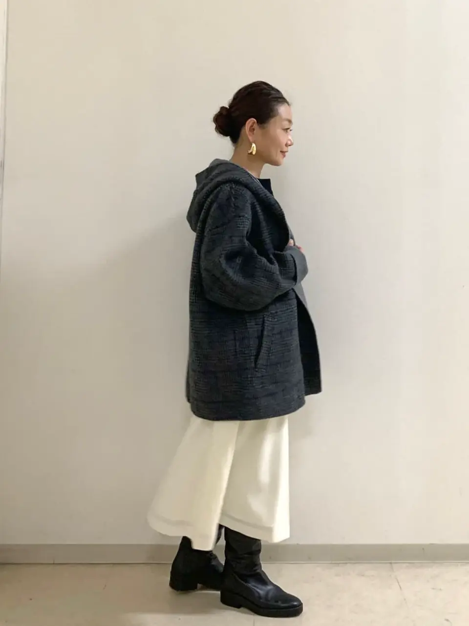 自由区 坂本 コーディネート画像