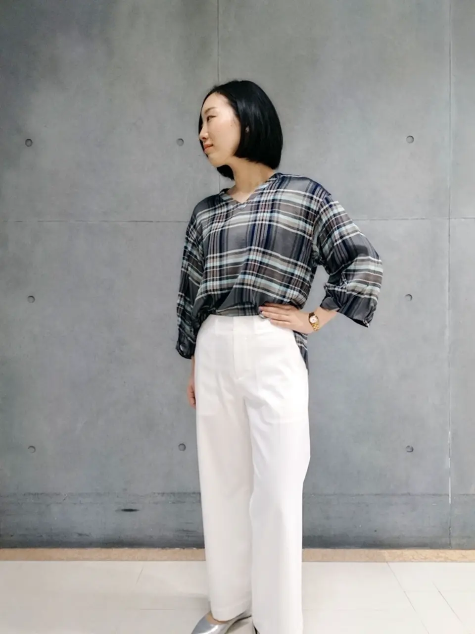 自由区 蛭田 コーディネート画像