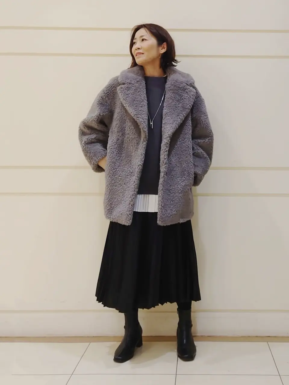 自由区 maruri コーディネート画像