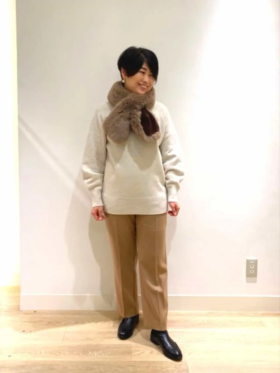 自由区 田中 コーディネート画像