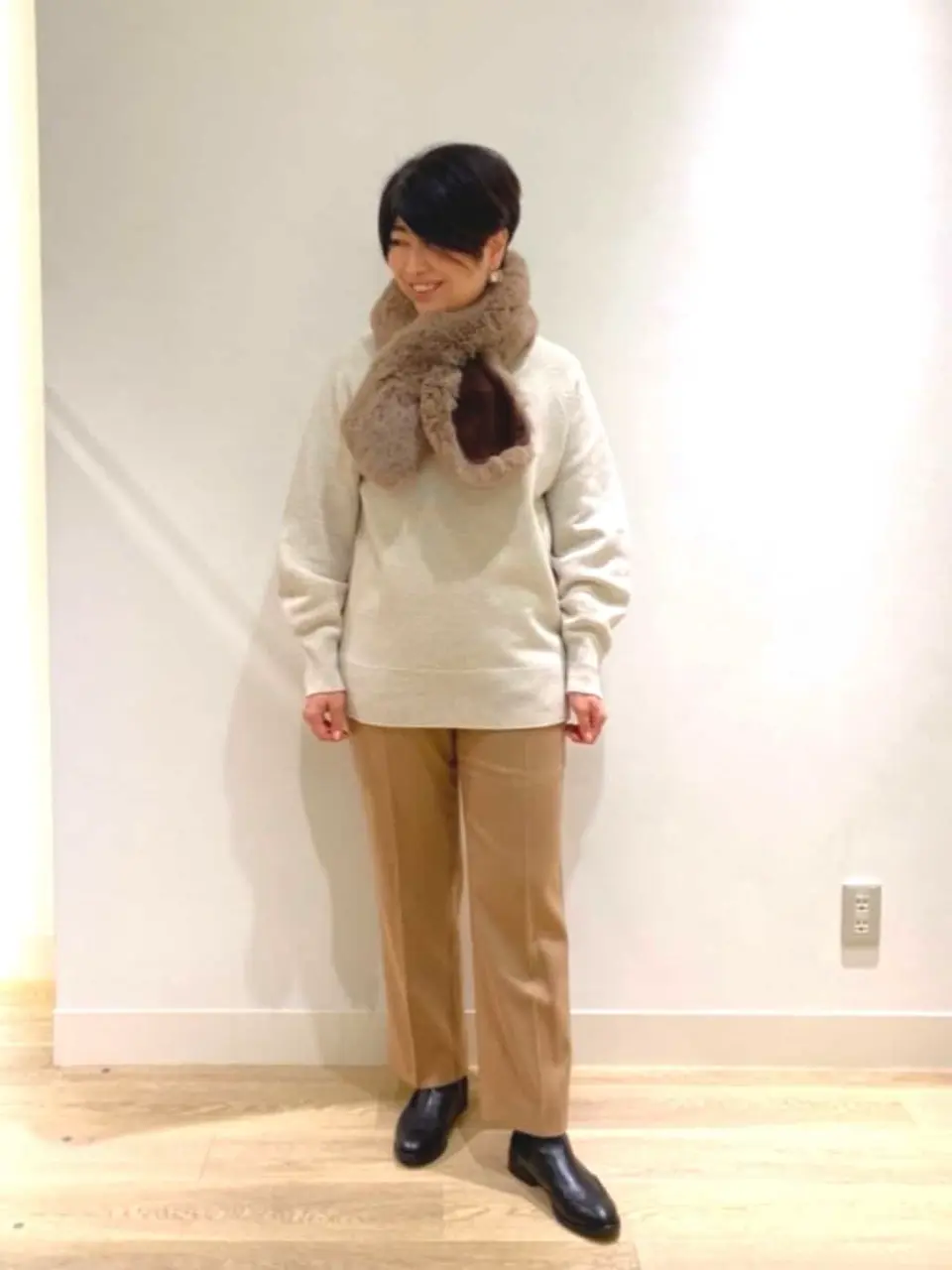 自由区 田中 コーディネート画像