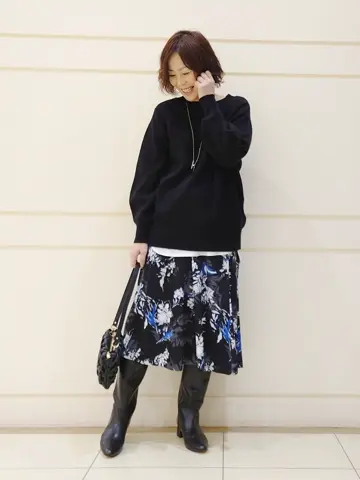 自由区 maruri コーディネート画像