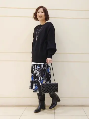 自由区 maruri コーディネート画像