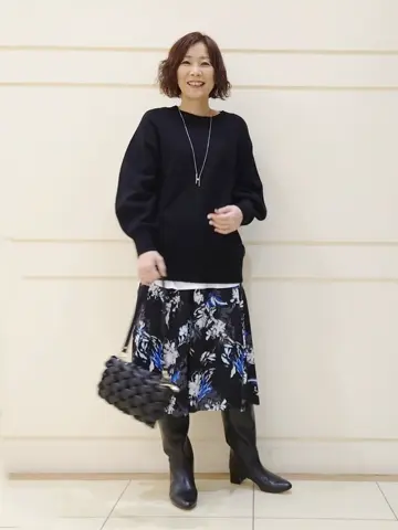 自由区 maruri コーディネート画像