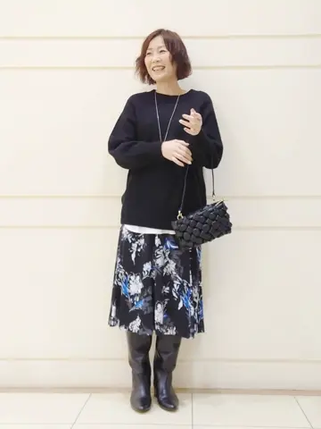 自由区 maruri コーディネート画像