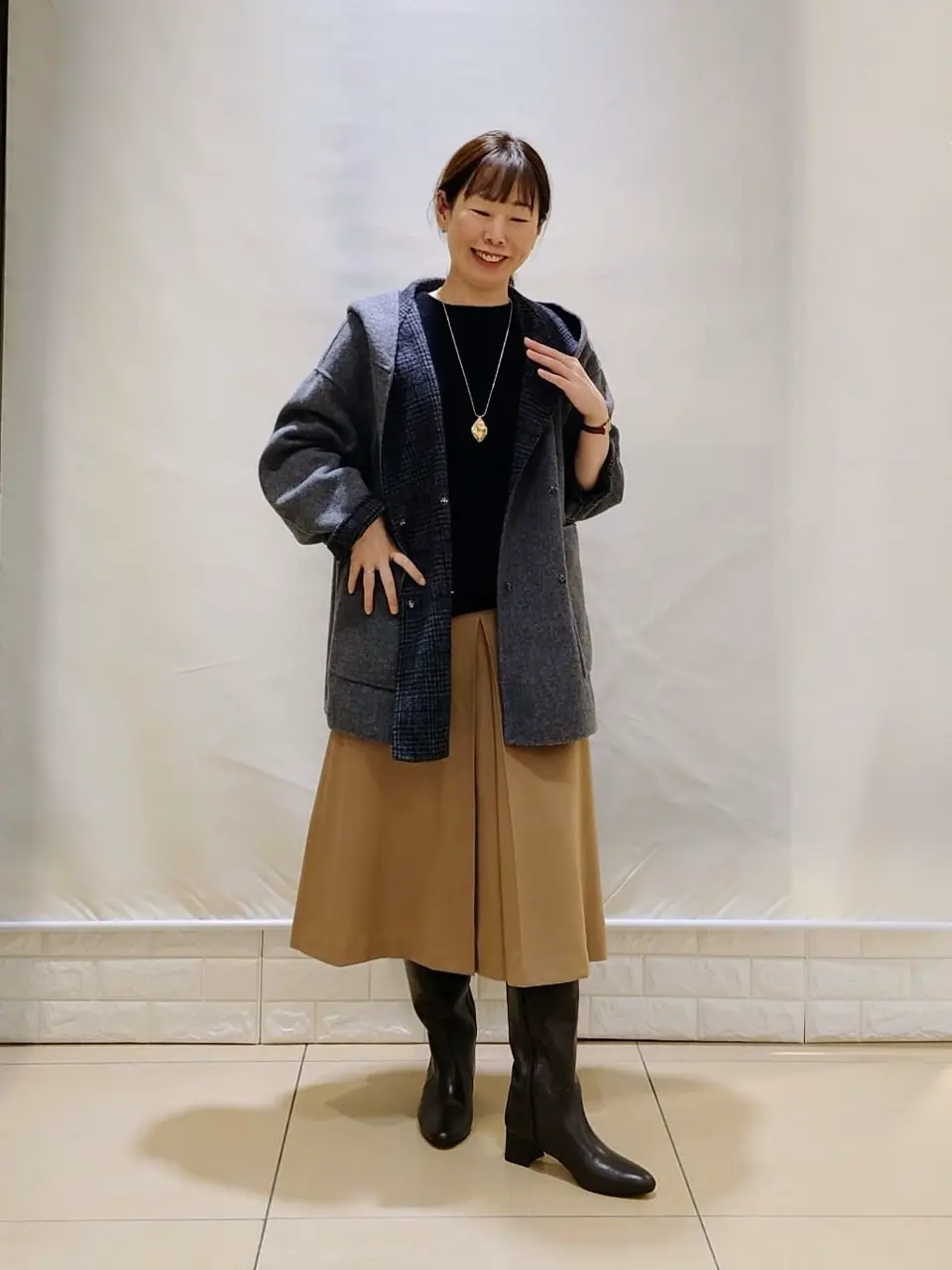 自由区 田辺 コーディネート画像