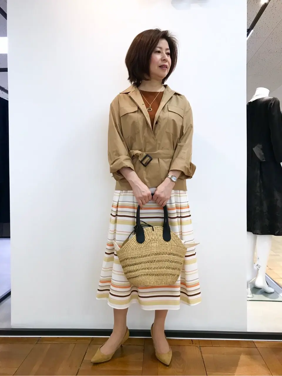 自由区 松瀬 コーディネート画像