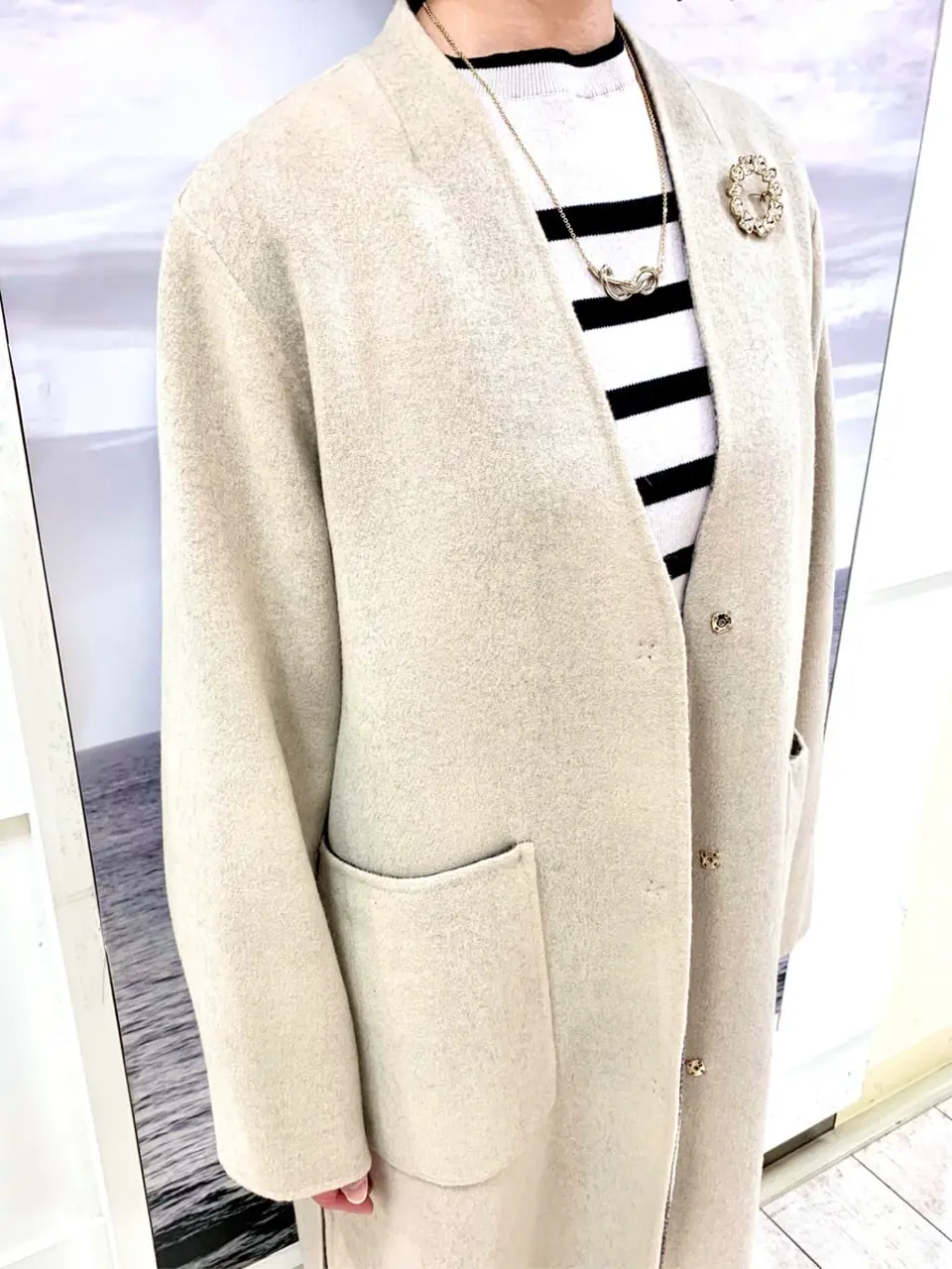 自由区 中鉢 コーディネート画像