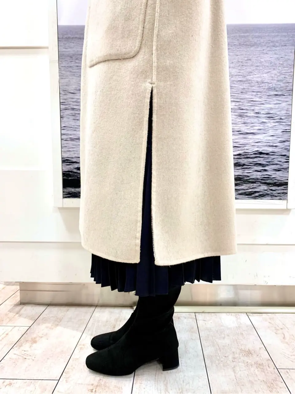 自由区 中鉢 コーディネート画像