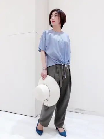 自由区 水上 コーディネート画像