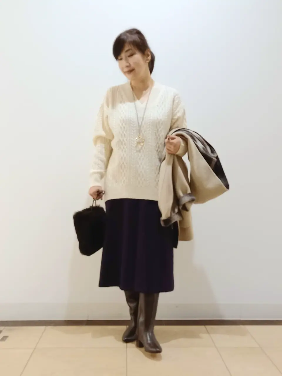 自由区 中川 コーディネート画像