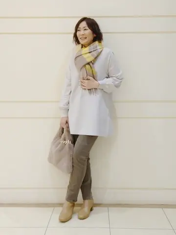 自由区 maruri コーディネート画像