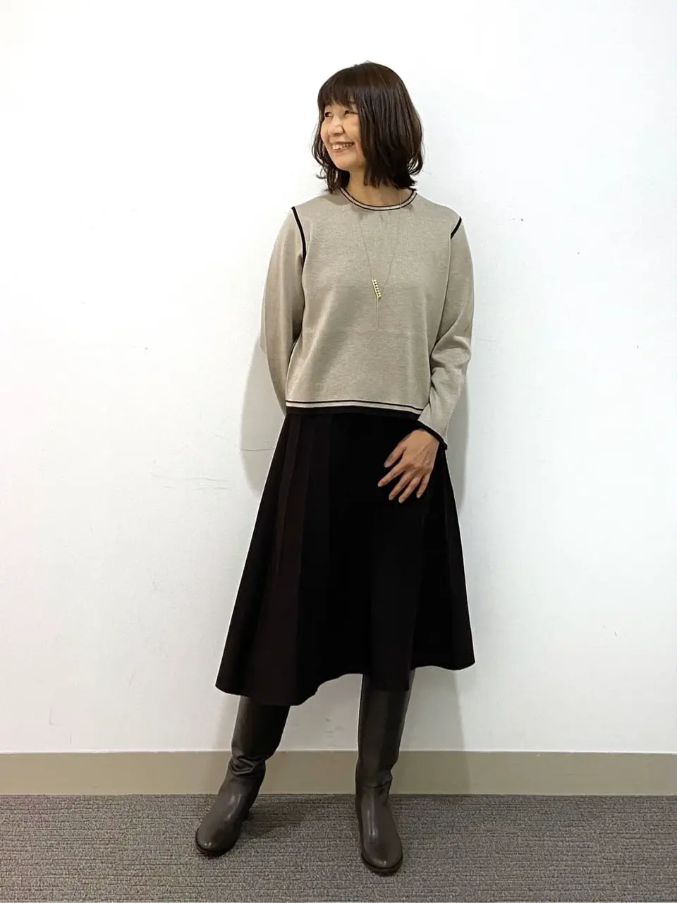 自由区 山本 コーディネート画像