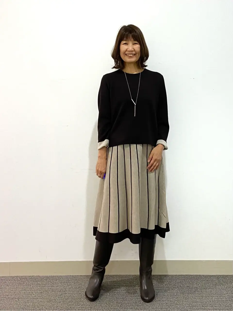 自由区 山本 コーディネート画像