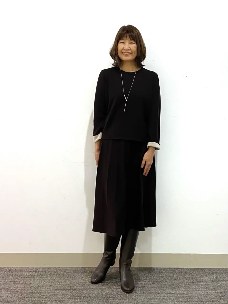 自由区 山本 コーディネート画像