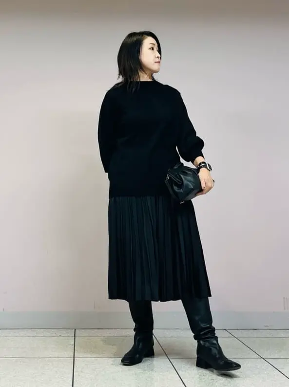 自由区 上島 コーディネート画像