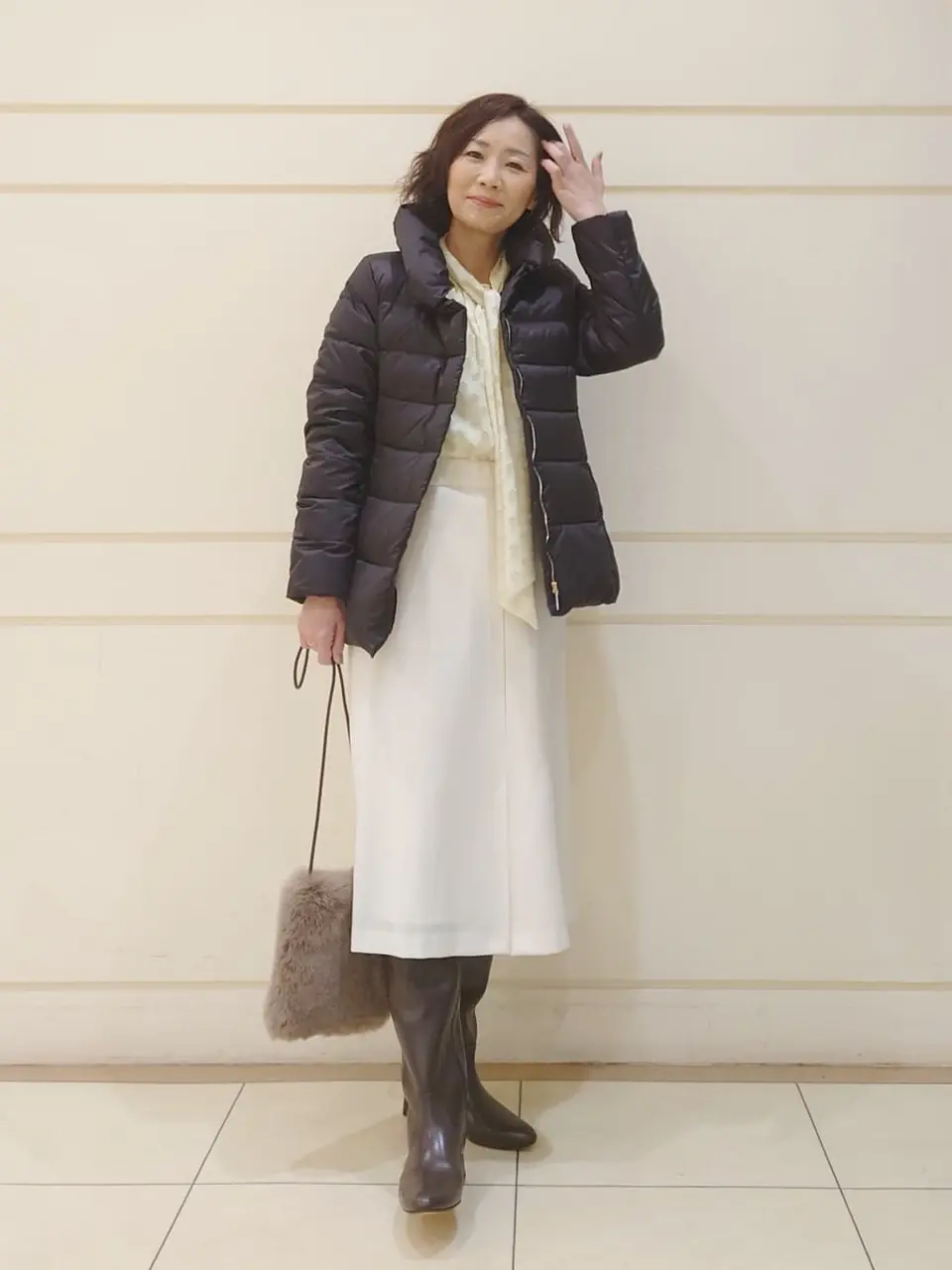 自由区 maruri コーディネート画像