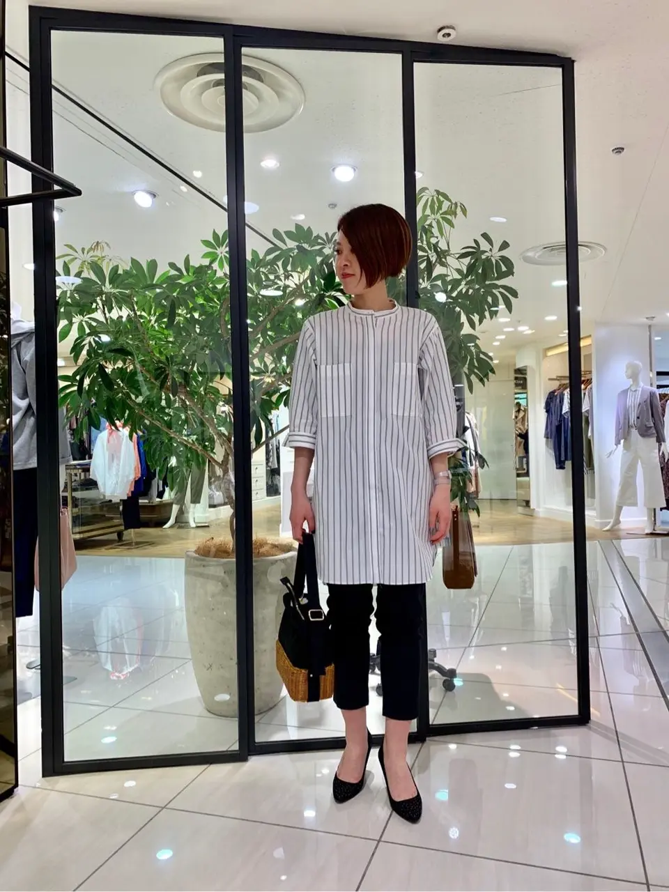 自由区 冨樫 コーディネート画像