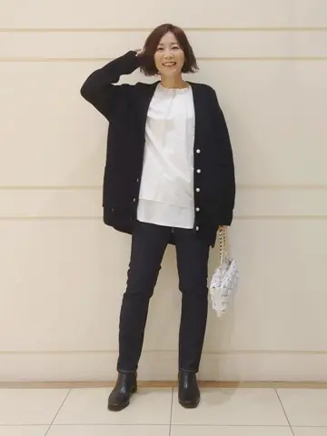 自由区 maruri コーディネート画像