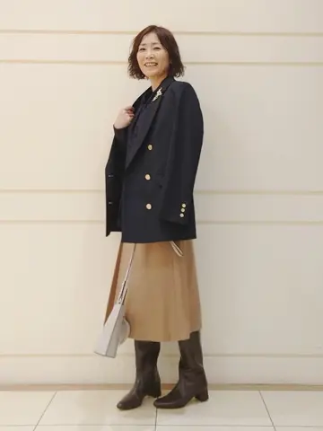 自由区 maruri コーディネート画像