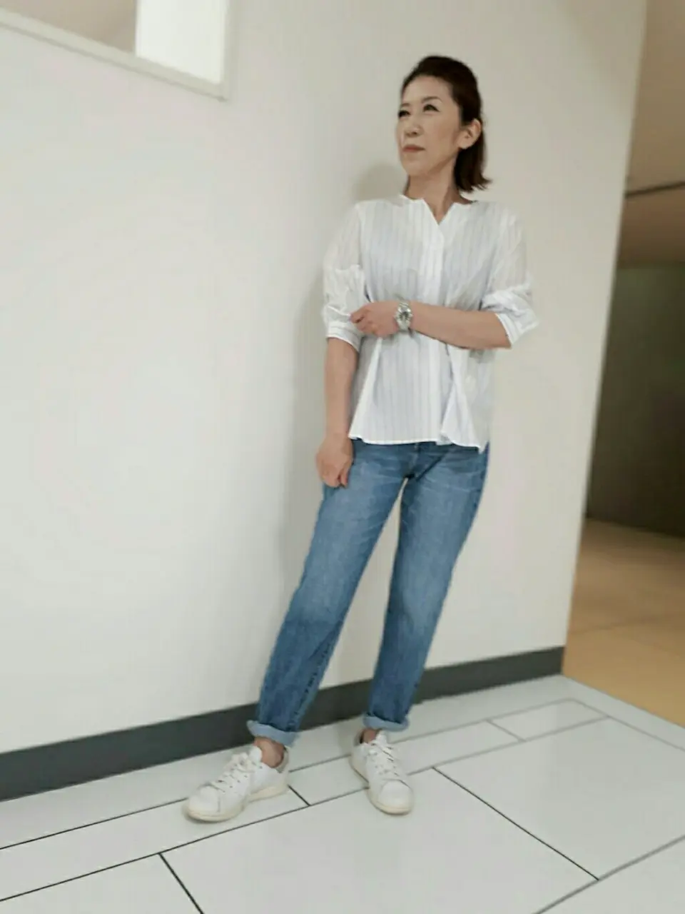 自由区 KAZU コーディネート画像