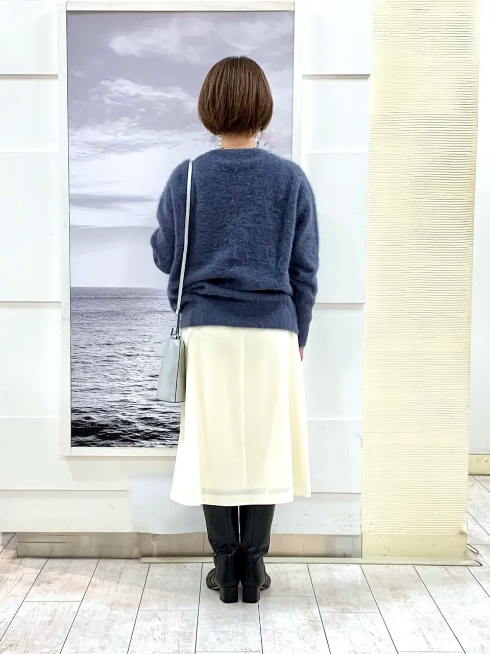 自由区 中鉢 コーディネート画像