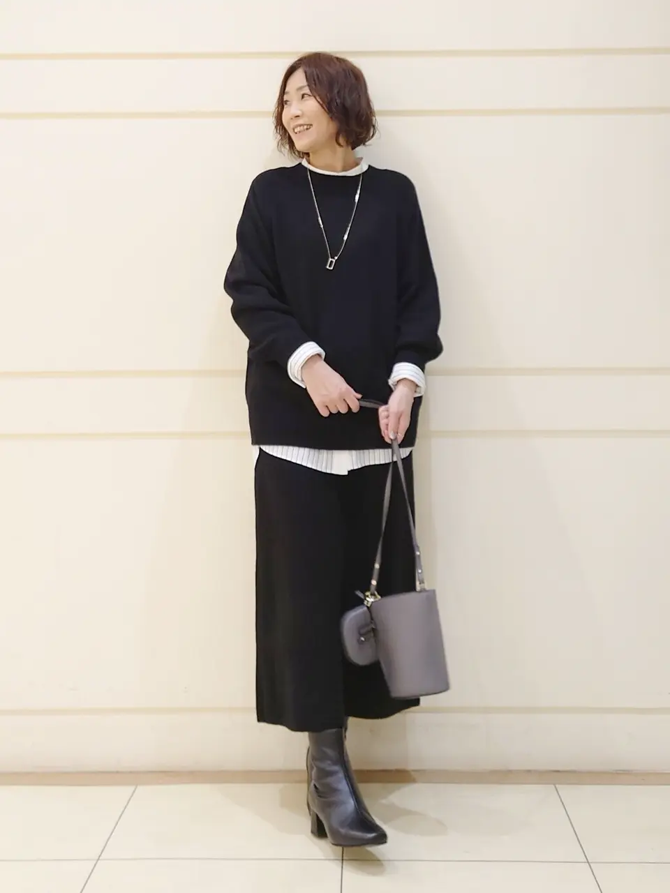 自由区 maruri コーディネート画像