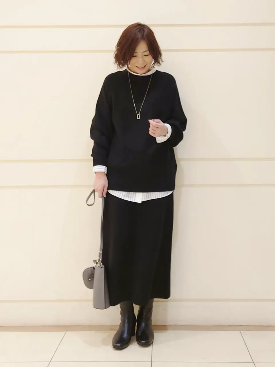 自由区 maruri コーディネート画像