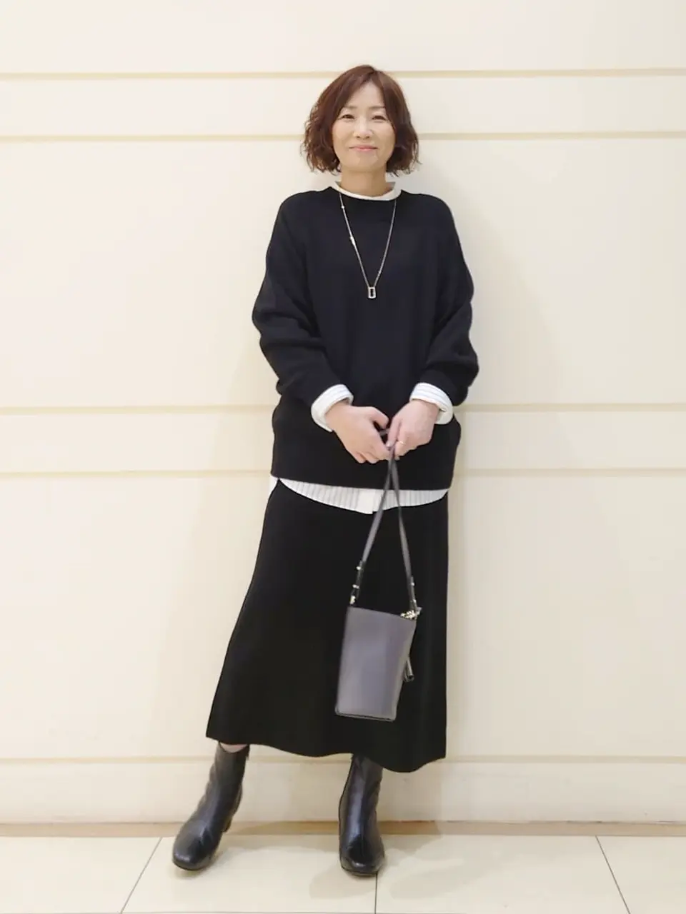 自由区 maruri コーディネート画像