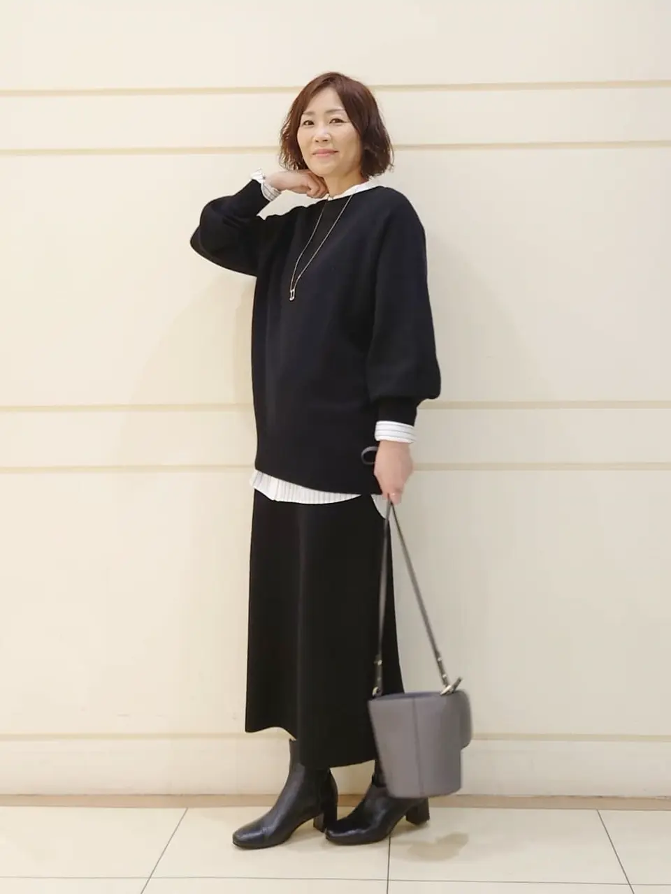 自由区 maruri コーディネート画像