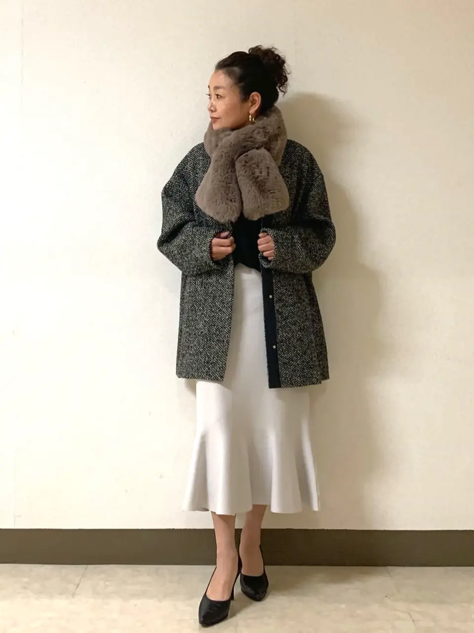 自由区 坂本 コーディネート画像