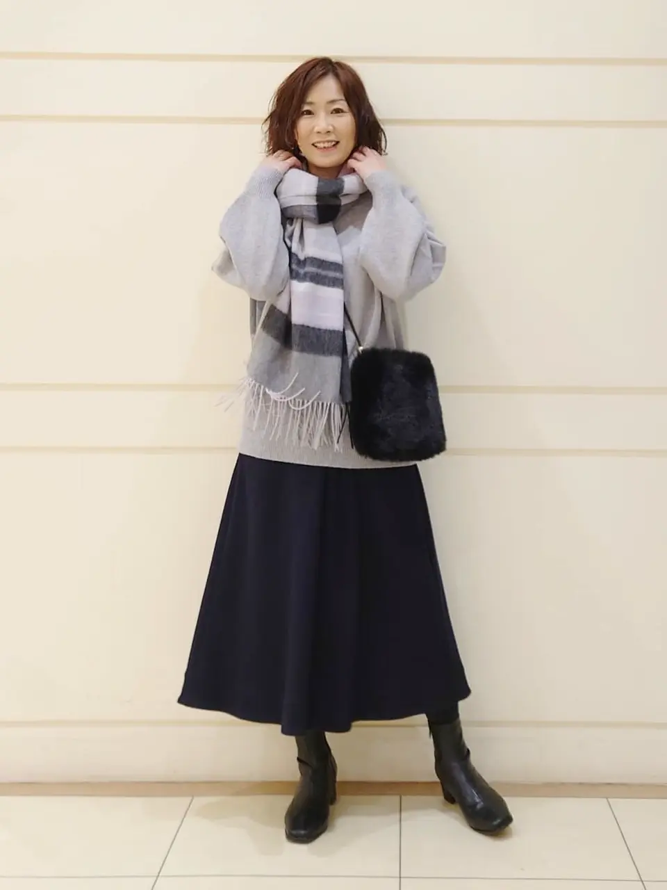 自由区 maruri コーディネート画像