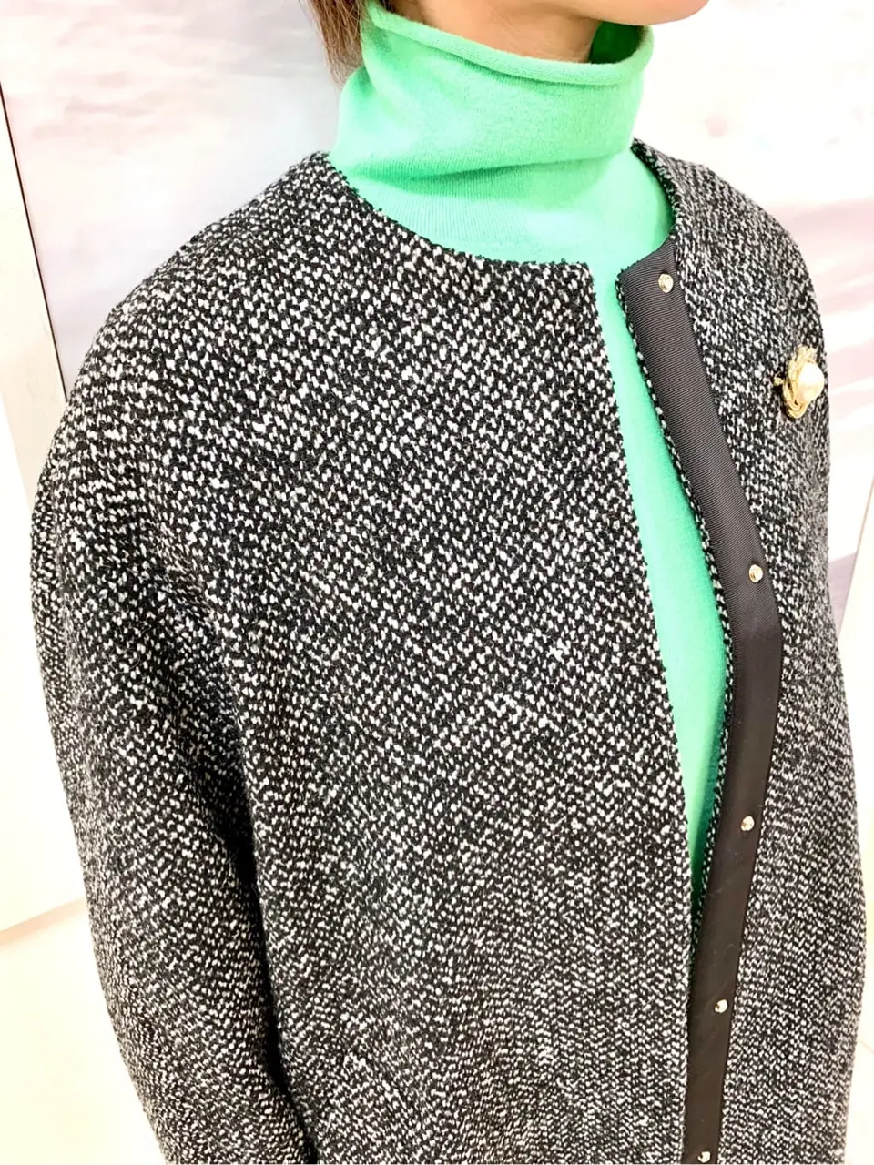 自由区 中鉢 コーディネート画像