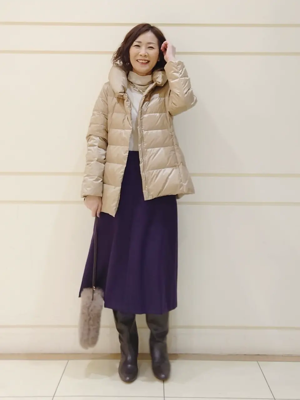 自由区 maruri コーディネート画像