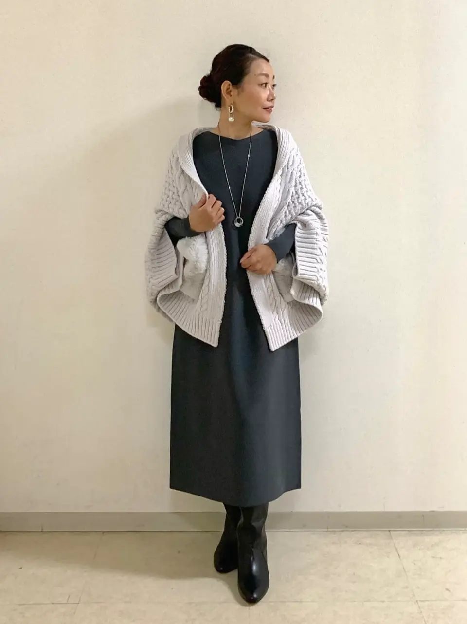 自由区 坂本 コーディネート画像