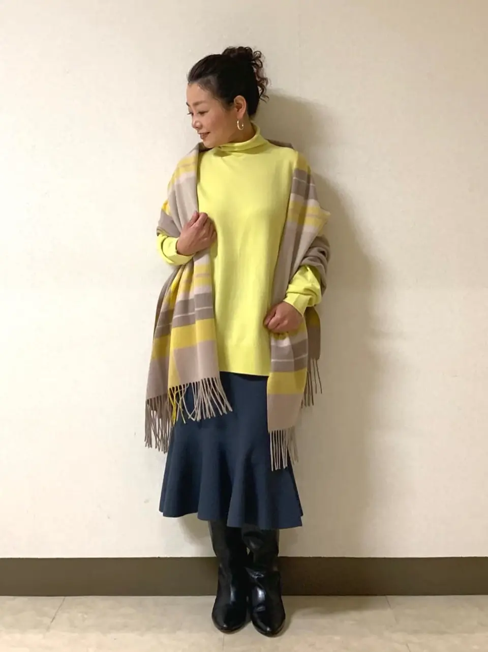 自由区 坂本 コーディネート画像