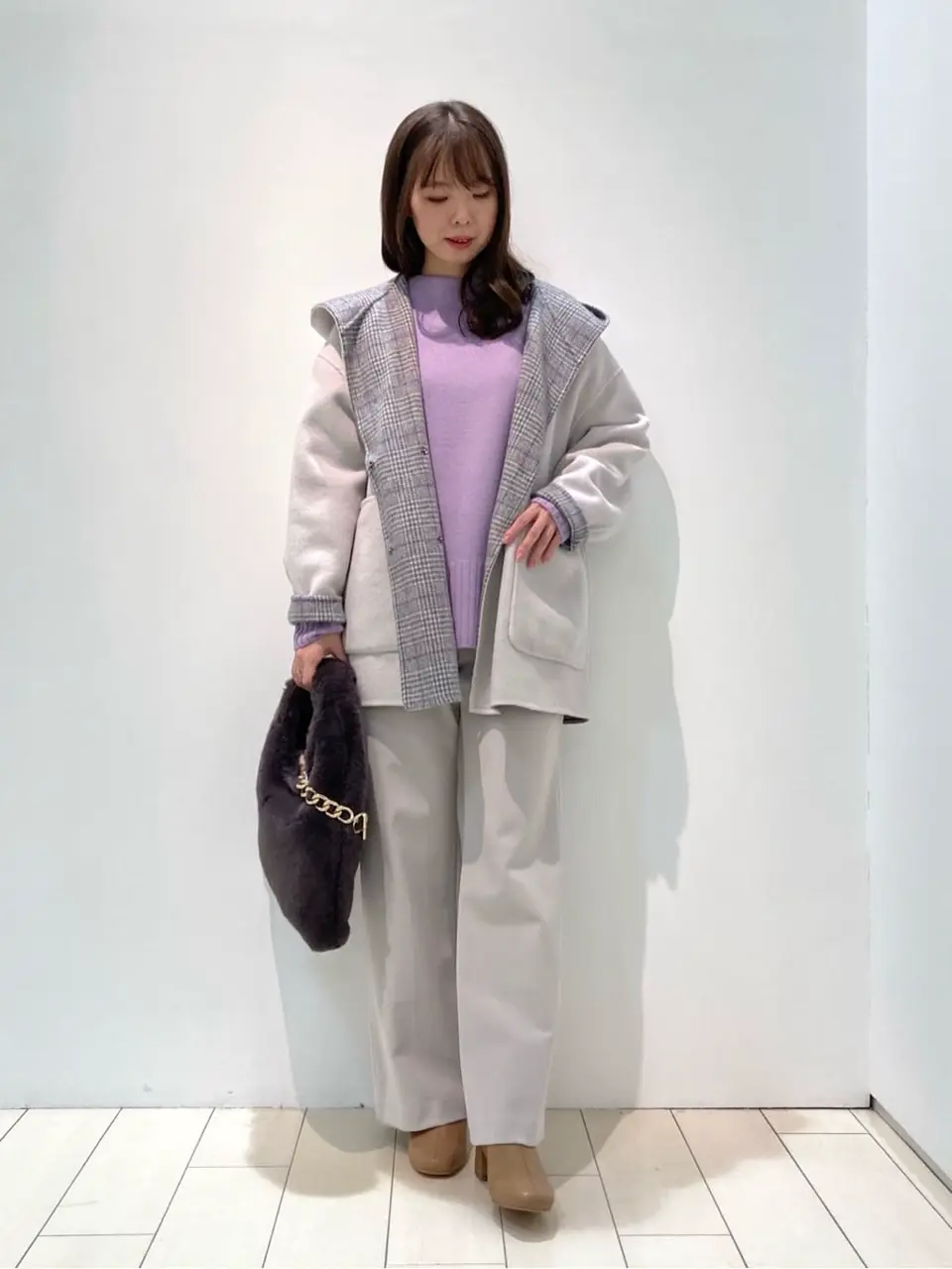  檀 コーディネート画像