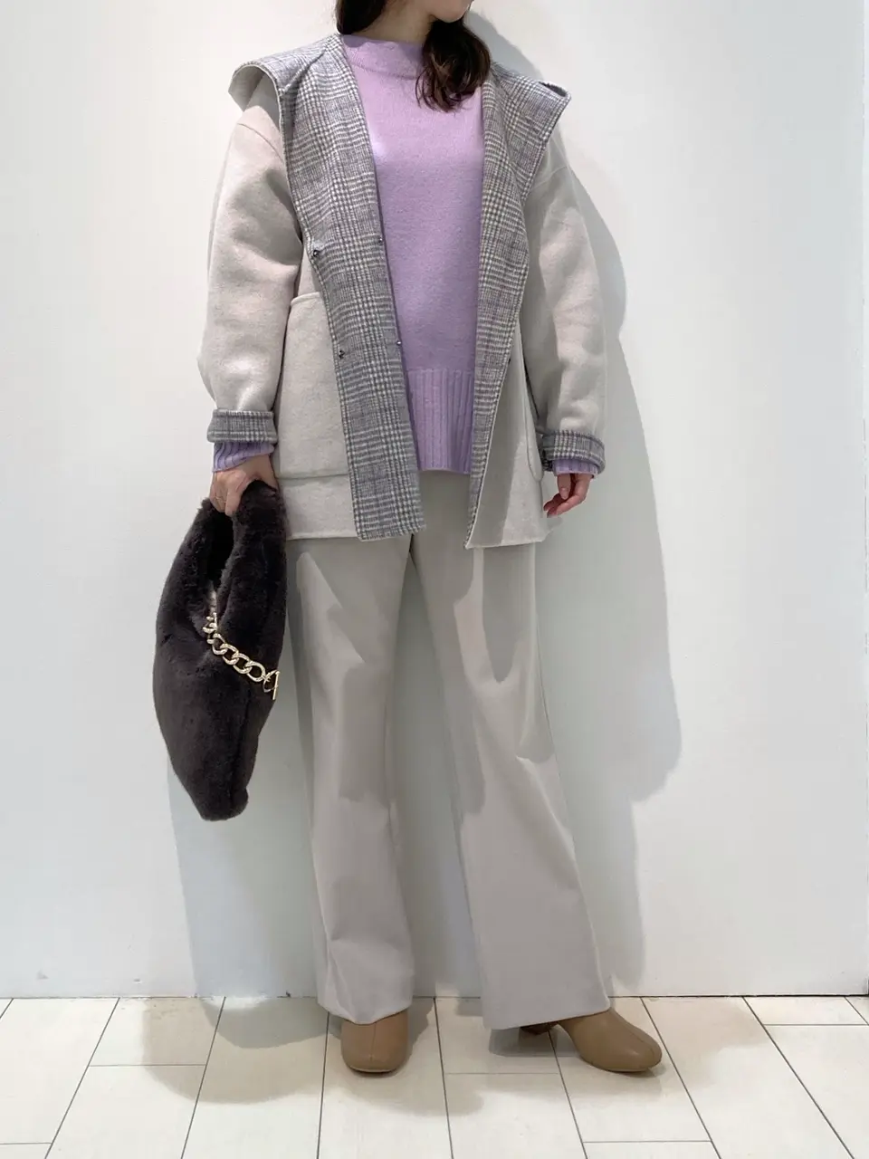 自由区 檀 コーディネート画像