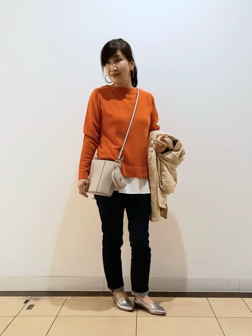 自由区 中川 コーディネート画像