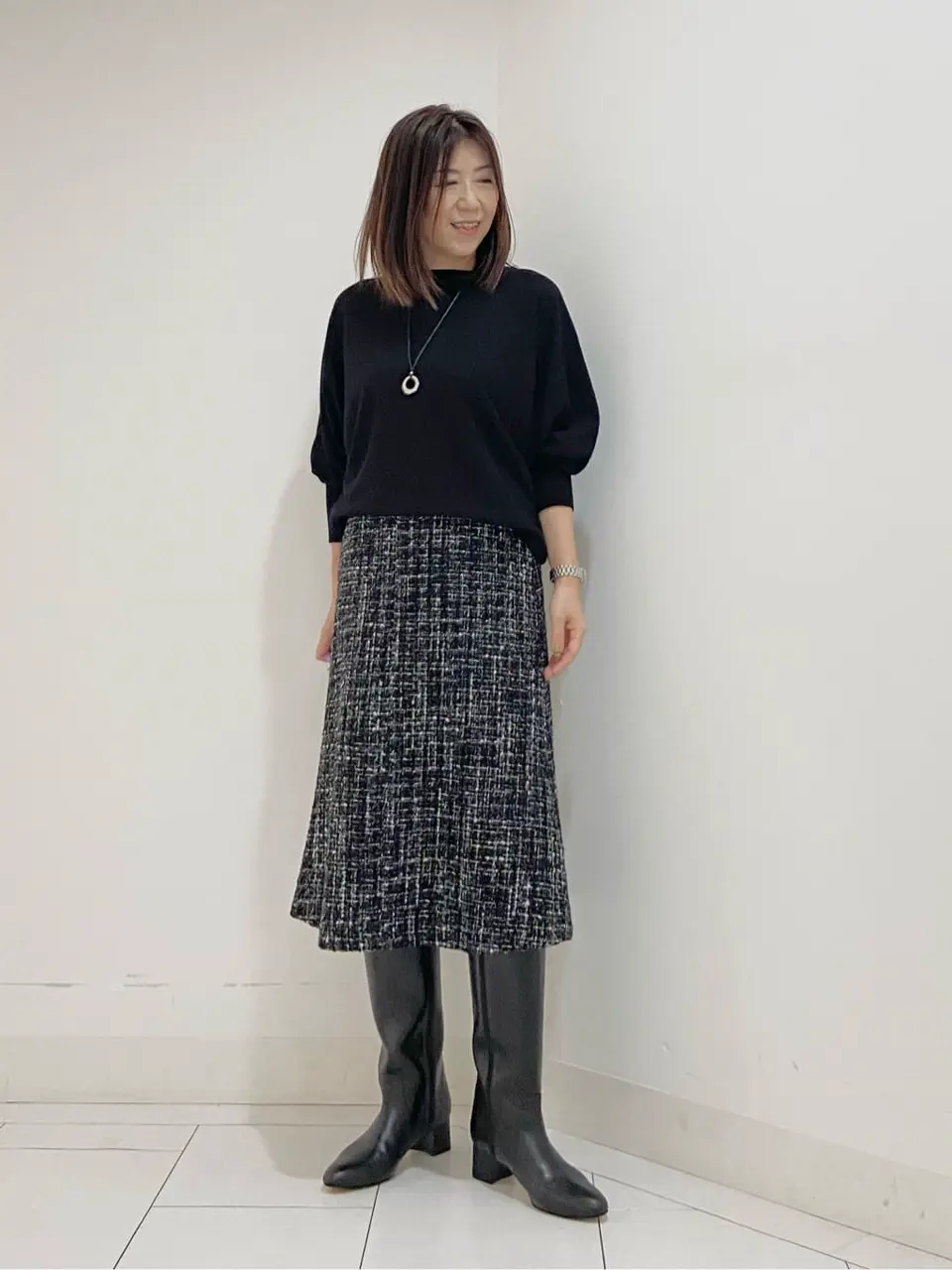 自由区 KAZU コーディネート画像