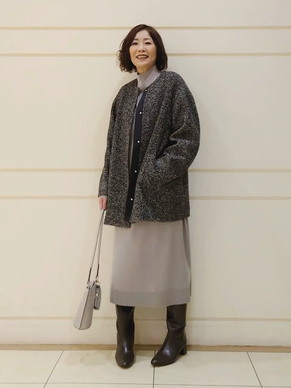 自由区 maruri コーディネート画像